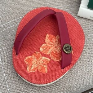 ✨Tommy Bahama Drinkware Flip Flop Coaster for Cocktail 🍹 ✨Like New